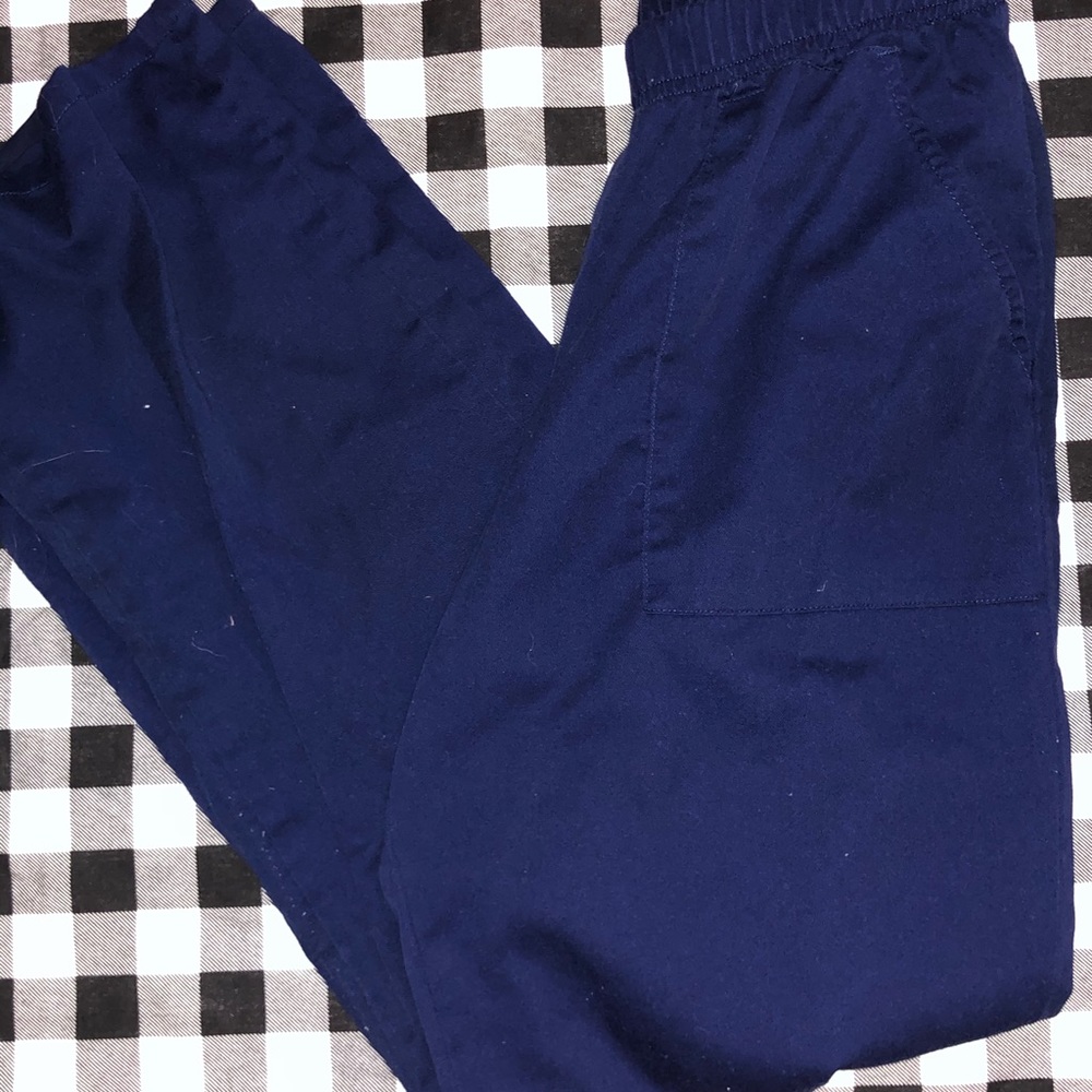 Navy blue scrubs